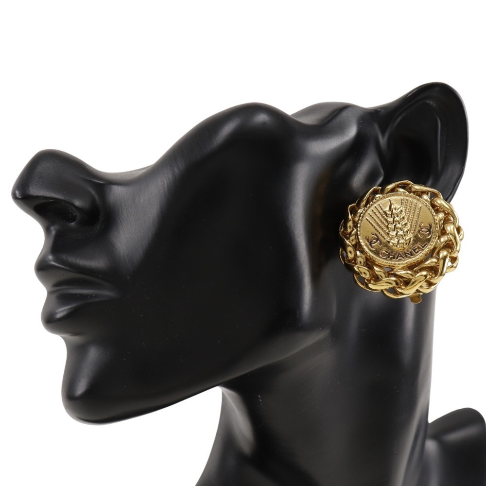 CHANEL Authentic Gold Earrings - Picture 2 of 9